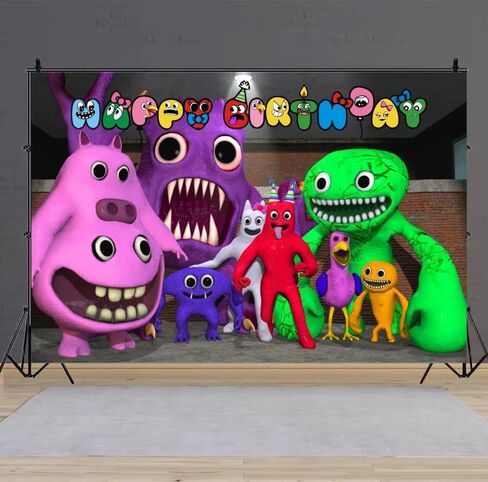 لوازم حفلات اعياد الميلاد من جارتن اوف بان بان، ديكورات حفلات اعياد الميلاد جاردن اوف بان تتضمن لافتات عيد ميلاد سعيد (5 × 3 قدم) - نمط 2 in Kuwait