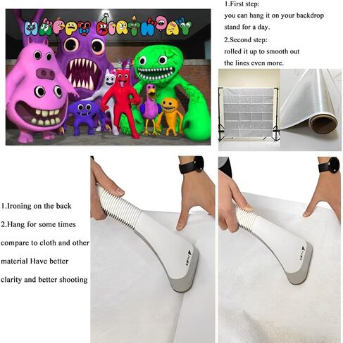 لوازم حفلات اعياد الميلاد من جارتن اوف بان بان، ديكورات حفلات اعياد الميلاد جاردن اوف بان تتضمن لافتات عيد ميلاد سعيد (5 × 3 قدم) - نمط 2 in Kuwait