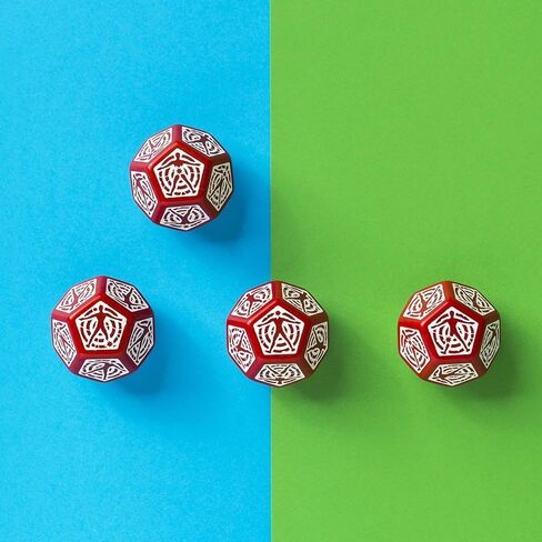 Q-Workshop D12 ضرب الموقع باللونين الأحمر والأبيض in Kuwait