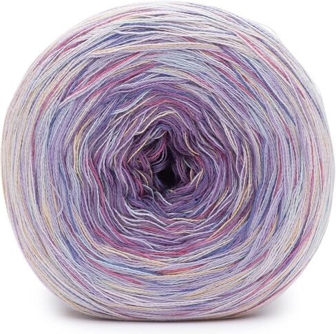 Red Heart It's A Wrap Sprinkles Peach Cobbler Yarn - 3 Pack of 5.3oz/150g - Blended Fiber - 2 Fine - 623 Yards - Knitting, Crocheting & Crafts in Saudi Arabia