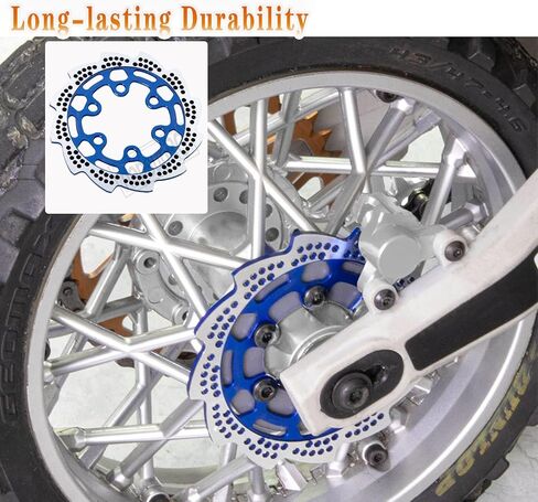 قرص الفرامل الخلفي من الألومنيوم hopsupRC 7075-T6 يقوم بترقيات جزء من أجل Losi 1/4 Pro Moto MX دراجة نارية الترابية RTR FXR LOS06000 LOS06002، سبيكة 7075-T6 قرص الفرامل الخلفي يقفز لأعلى، فضي in Kuwait