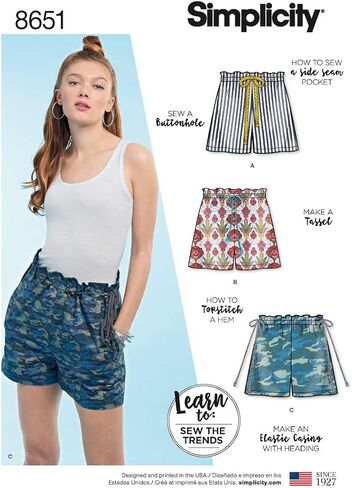Simplicity Patterns SKIRTS & PANTS, A (A (6-8-10-12-14-16-18) in Saudi Arabia