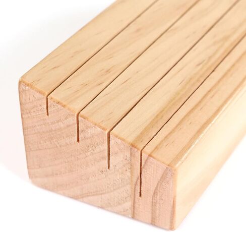 حامل بطاقات لعب خشبي من كلير هوكو - مجموعة من 2 منظم بطاقات - حرر يديك وشاهد جميع بطاقاتك - كاملة مع حزمة من بطاقات اللعب in Kuwait