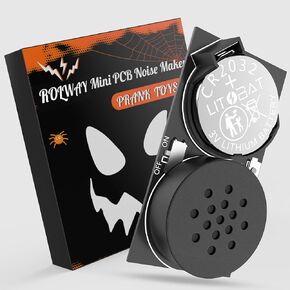 ROLWAY Noise Maker Prank (2 Pack), Cricket Pranks for Adults Annoying Noise Maker for Kids Adults, Noise Machines Pranks Sound Stuff Practical Joke, Office, School, Black in Kuwait