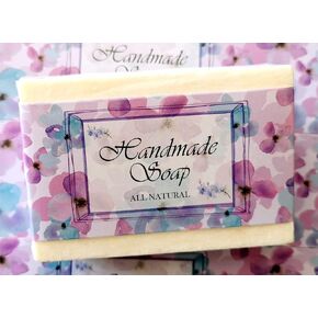 Wrap Paper Tape for Homemade Soap Bar Handmade Products Horizontal Set (H2- Black Marble) in Kuwait