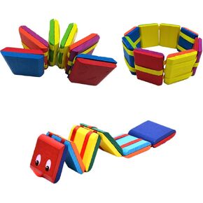 AMOR PRESENT 2PCS Jacob's Ladder, Wooden Jacobs Ladder Toys Jacobs Ladder Fidget Toy Classic Toy for Kids