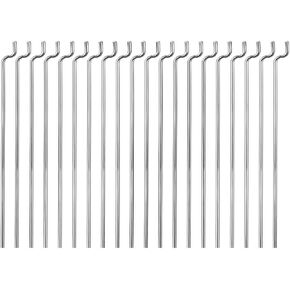 uxcell 1.2mm x 340mm (13.3 Inch) Steel Z Pull/Push Rods Parts for RC Airplane Plane Boat Replacement (Pack of 20) in Saudi Arabia