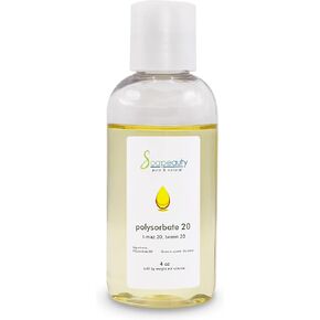 Soapeauty POLYSORBATE 20 T-MAZ 20, TWEEN 20 | 100% Pure Cosmetic Grade Solubilizer Surfactant & Emulsifier | (16 oz) in Kuwait