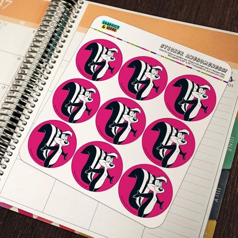Looney Tunes Pepe Le Pew Planner Calendar Scrapbooking Crafting Stickers in Saudi Arabia