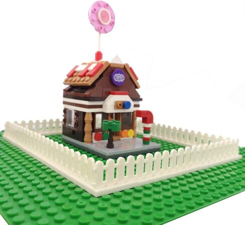 24pcs 1x8 Fences Building Block Toy Garden Farm Pieces Accessories in Saudi Arabia