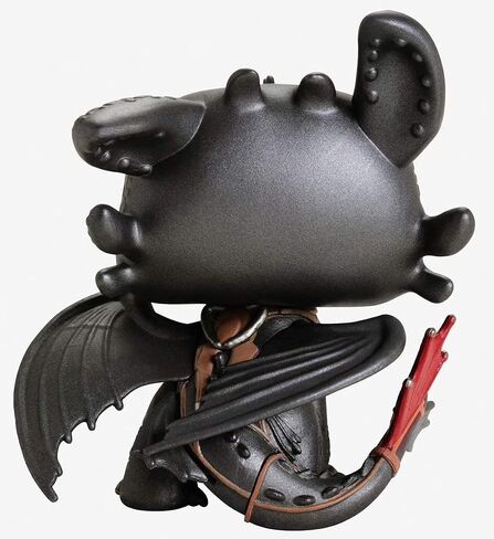 How to Train Your Dragon 3: The Hidden World - Toothless Funko Pop! Vinyl Figure (Bundled with Compatible Pop Box Protector Case), Multicolor, 3.75 inches in Saudi Arabia
