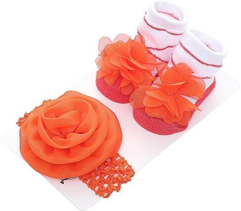 Reborn Doll Clothes Accessories Headbands& Socks 4 Pcs for 18-22 Inch Reborn Newborn Baby Dolls Clothes 0-12 Month Baby Accessories in Saudi Arabia