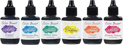 الوان مائية سائلة من كولور بيرست - برايتس (عبوة من 6 قطع) in Kuwait