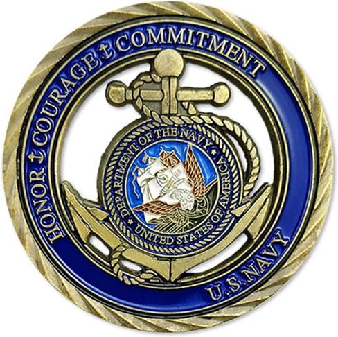 واي كيه شوب عملة التحدي العسكري البرونزية الأساسية للبحرية الأمريكية in Kuwait