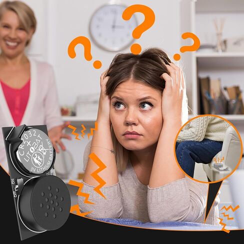 ROLWAY Noise Maker Prank (2 Pack), Cricket Pranks for Adults Annoying Noise Maker for Kids Adults, Noise Machines Pranks Sound Stuff Practical Joke, Office, School, Black in Kuwait