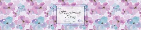 Wrap Paper Tape for Homemade Soap Bar Handmade Products Horizontal Set (H2- Black Marble) in Saudi Arabia