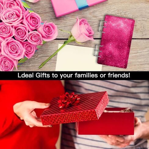 8 PCS Full-Featured Notebook Resin Casting Molds Kit,Include 2 PCS A6 Silicone Molds for Resin Book Cover, 4 Pcs Three-Ring Book Binder Rings,2 Pack Refill Paper,Perfect Kit for DIY Epoxy Resin in Kuwait