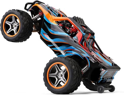 سيارة GoolRC WLtoys 104009 RC، سيارة تحكم عن بعد بمقياس 1:10، شاحنة RC عالية السرعة 45 كم/ساعة، 2.4 جيجا هرتز لجميع التضاريس، سيارة كهربائية للتسلق مع بطاريتين للأطفال والكبار in Saudi Arabia
