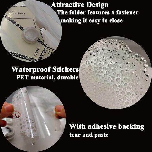 Vilikya 110pcs White Lace Stickers for Scrapbooking Supplies, Transparent PET Doilies Butterfly Stickers for Journaling Embellishment, Vintage Flower Lace Scrapbook Paper for Junk Journal Kit in Kuwait