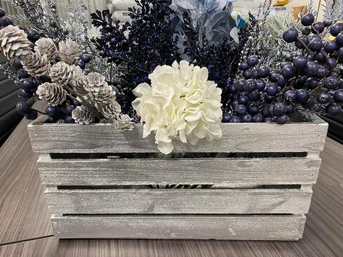 أثاث ملون DIY طلاء معدني لامع غير شفاف يعتمد على الطباشير الفضي والذهبي والشمبانيا والنحاس الأزرق والجدران الفنية الفنية تتألق غير شفافة (8 أونصة، فضية متلألئة) in Kuwait