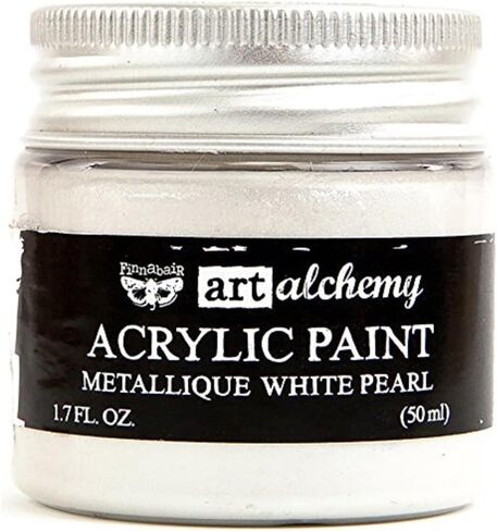 Prima Marketing Art Alchemy-Metallique-White Pearl, 1.7 Fl Oz (Pack of 1) in Saudi Arabia