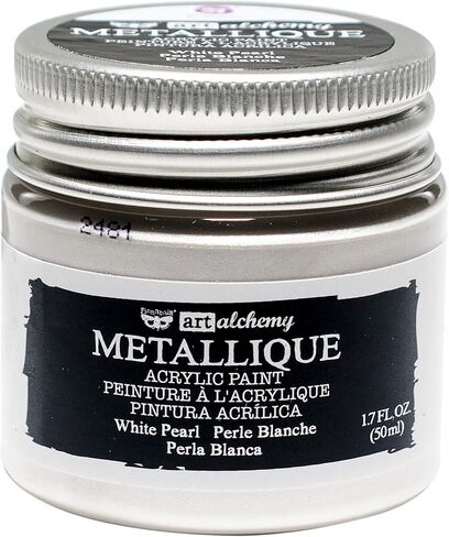 Prima Marketing Art Alchemy-Metallique-White Pearl, 1.7 Fl Oz (Pack of 1) in Saudi Arabia