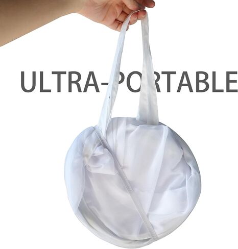 Pop-up Insect and Butterfly Habitat Cage Terrarium Clear Mesh Enclosure - 16" x 16" x 24" in Saudi Arabia