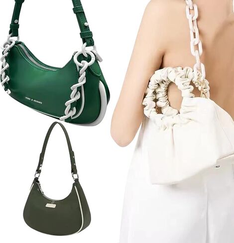 Bumnay 32Pcs Spring O Rings Snap Clip, 16 Colors Zinc Alloy O Rings Round Carabiner Keyring Spring Buckles for Handbag Purse Key Chains Pet Leash DIY (1Inch OD, 0.7Inch ID) in Kuwait