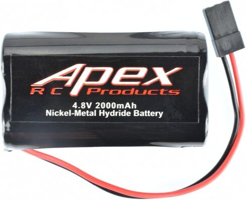 بطارية استقبال مربعة NiMh من Apex RC Products 4.8 فولت 2000 مللي أمبير في الساعة 7301 in Saudi Arabia