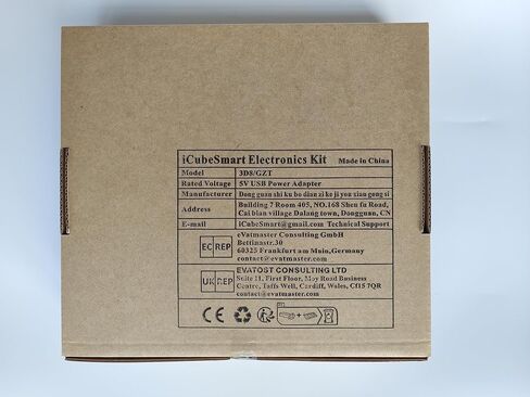 iCubeSmart Led Canton Tower Model DIY Electronic Kit, LED Cube Model Handmade Soldering Project Kit, 64 LED Circles, Height 1 Meter. (GZT-64) in Kuwait