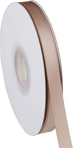 itisparkle 3/8 بوصة مزدوجة الوجه شريط من الساتان 50 ياردة مجموعة لفات لتغليف الهدايا، كتب الخردة، ضفائر الشعر المفضلة لحفلات استقبال المولود الجديد، لوازم حرفية ترتيب الزهور، شريط أسود in Kuwait