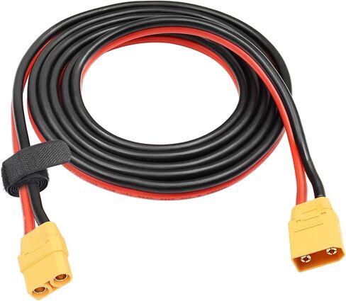 RIIEYOCA XT90 ذكر إلى XT90 موصل قابس أنثى، XT90 1M/3.3ft 10AWG سلك تمديد، لبطارية ليبو RC طائرة بدون طيار FPV نموذج طائرة كبيرة in Kuwait