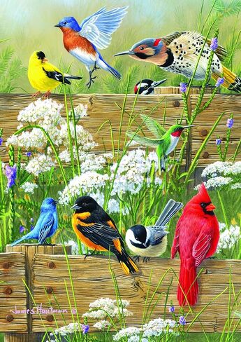 بافالو جيمز - احجية الصور المقطوعة من هاوتمان براذرز - 300 قطعة كبيرة، 21-1/4 انش × 15 انش، اخضر in Kuwait