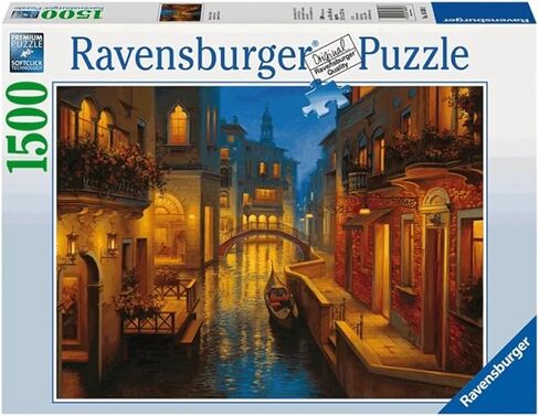 Ravensburger Waters of Venice 1500 Piece Jigsaw Puzzle for Adults – Softclick Technology Means Pieces Fit Together Perfectly in Saudi Arabia