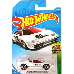 هوت ويلز سيارة لامبورجيني كونتاش بيس 2018 من اتش دبليو اكزوتيكس 316/365، ابيض in Saudi Arabia