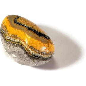 1 قطعة نحلة جاسبر متوسطة/كبيرة نادر ملمع باليد كريستال الأحجار الكريمة عينة من بالي إندونيسيا in Kuwait