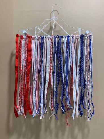 Patriotic Decorations Ribbons for Crafts Assorted Ribbon Red White and Blue Ribbon Fourth of July Decorations Outdoor Patriotic Ribbon Memorial Day Party Decorations Fabric Ribbon Surprise Mix 30 Yard in Saudi Arabia