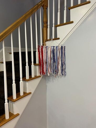 Patriotic Decorations Ribbons for Crafts Assorted Ribbon Red White and Blue Ribbon Fourth of July Decorations Outdoor Patriotic Ribbon Memorial Day Party Decorations Fabric Ribbon Surprise Mix 30 Yard in Saudi Arabia