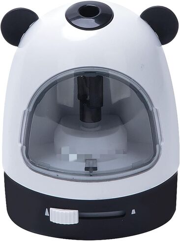 superPIG Cute Electric Pencil Sharpener、Pencil Sharpener、DIY Shape for Cute Panda、High Capacity、Fast Sharpen( Another Blade、Accessories and Pencil Extender Included)White in Saudi Arabia