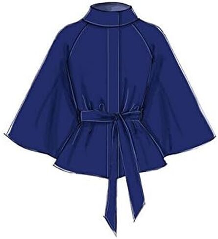 McCall's M7477 Misses' Hooded, Collared or Collarless Capes, and Belt (Size 4-14) in Saudi Arabia