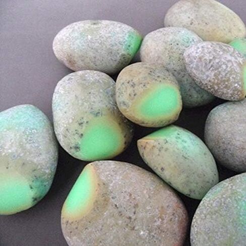 ABCGEMS (الصخور المتوهجة بالأشعة فوق البنفسجية) خرز يووبرلايت سموكي أمريكي من بحيرة سوبيريور (لهب وامض تحت الأشعة فوق البنفسجية) شفاء شقرا طاقة كريستال حجر DIY صناعة المجوهرات ناعمة مستديرة 8 مم in Kuwait