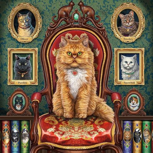 Ceaco - Night Spirit - Mad About Cats - 500 Piece Jigsaw Puzzle in Saudi Arabia