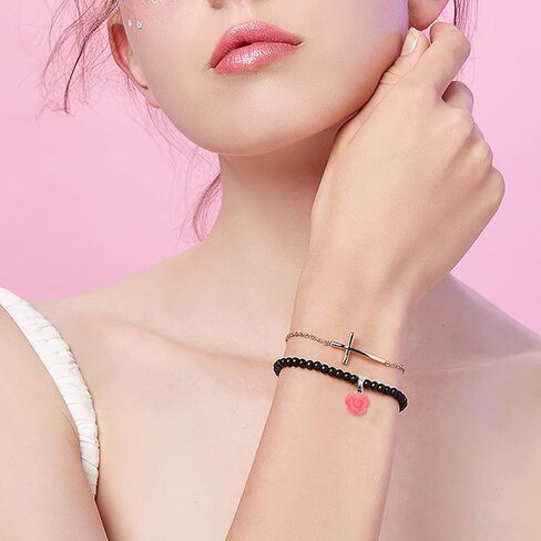 دلايات من خليط معدني من خليط معدني من خليط معدني بتصميم كابوشون من الزجاج لصنع القلائد والاساور والمجوهرات، 100 غرام in Kuwait