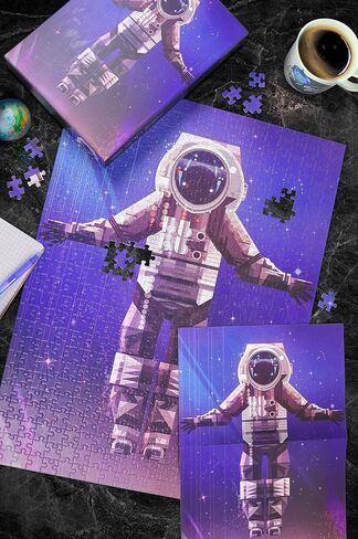 Genuine Fred Astronaut by James Gilleard, 500 Piece Puzzle, Multicolored (5281200) in Kuwait