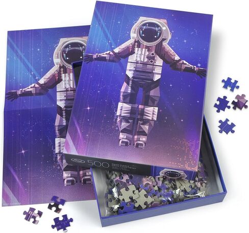 Genuine Fred Astronaut by James Gilleard, 500 Piece Puzzle, Multicolored (5281200) in Kuwait