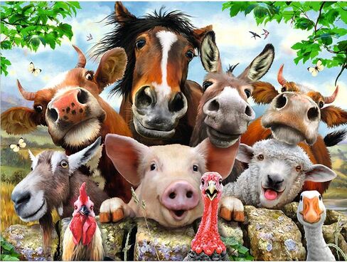 مجموعة طلاء ألماس مربع DIY خيول ملونة تجريدية مقاس 19 × 15 بوصة مجموعات غرز متقاطعة لوحة حيوانات بواسطة أرقام حجر الراين تطريز فنون الحرف اليدوية صور فسيفساء ملصق حائط 50 × 40 سم in Kuwait