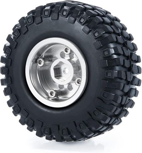 إطارات إطارات عجلة بيدلوك 1 بوصة من بينيديكت هاري لمحور 1/24 RC SCX24 90081 AXI00001 AXI0002 AXI00005 in Kuwait