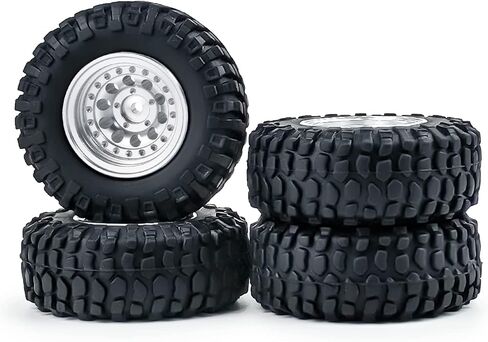 إطارات إطارات عجلة بيدلوك 1 بوصة من بينيديكت هاري لمحور 1/24 RC SCX24 90081 AXI00001 AXI0002 AXI00005 in Kuwait