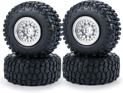 إطارات إطارات عجلة بيدلوك 1 بوصة من بينيديكت هاري لمحور 1/24 RC SCX24 90081 AXI00001 AXI0002 AXI00005 in Kuwait