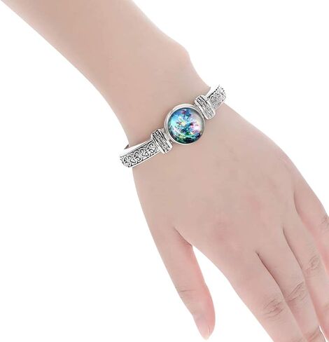 EXCEART 12pcs Christmas Snap Charms Glass Snap Buttons Charms Interchangeable Jewelry Snap Charms for Snap Jewelry Necklace Bracelet in Saudi Arabia
